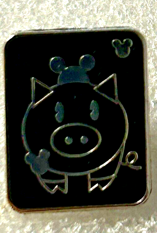 Disney Pins PP64830 WDW Pig with Mouse Ears Stick people Hidden