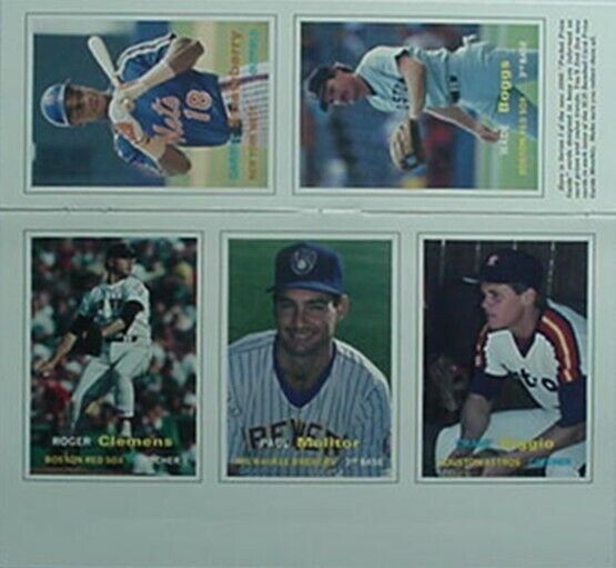 1990 BASEBALL Max 72% OFF REPLI-CARDS PANEL - PAUL WADE BOGGS MOLITOR Today's only ROGE