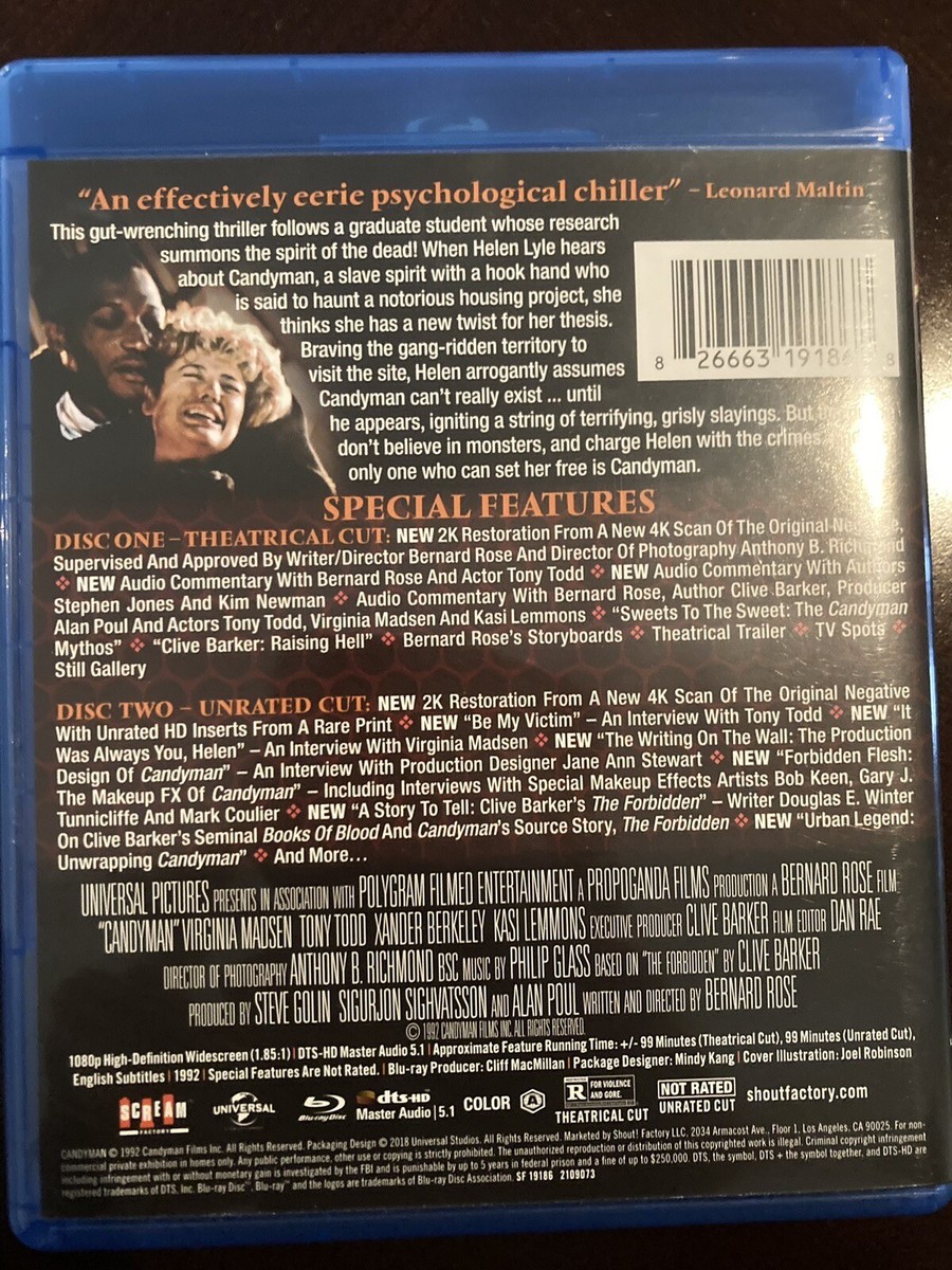 Candyman (Collector's Edition Scream Factory) (Blu-ray, 1992