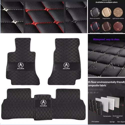 For Acura ILX MDX RDX TL RL TLX ZDX CDX TSX Auto Car Floor Mat Waterproof - Bild 15 von 32