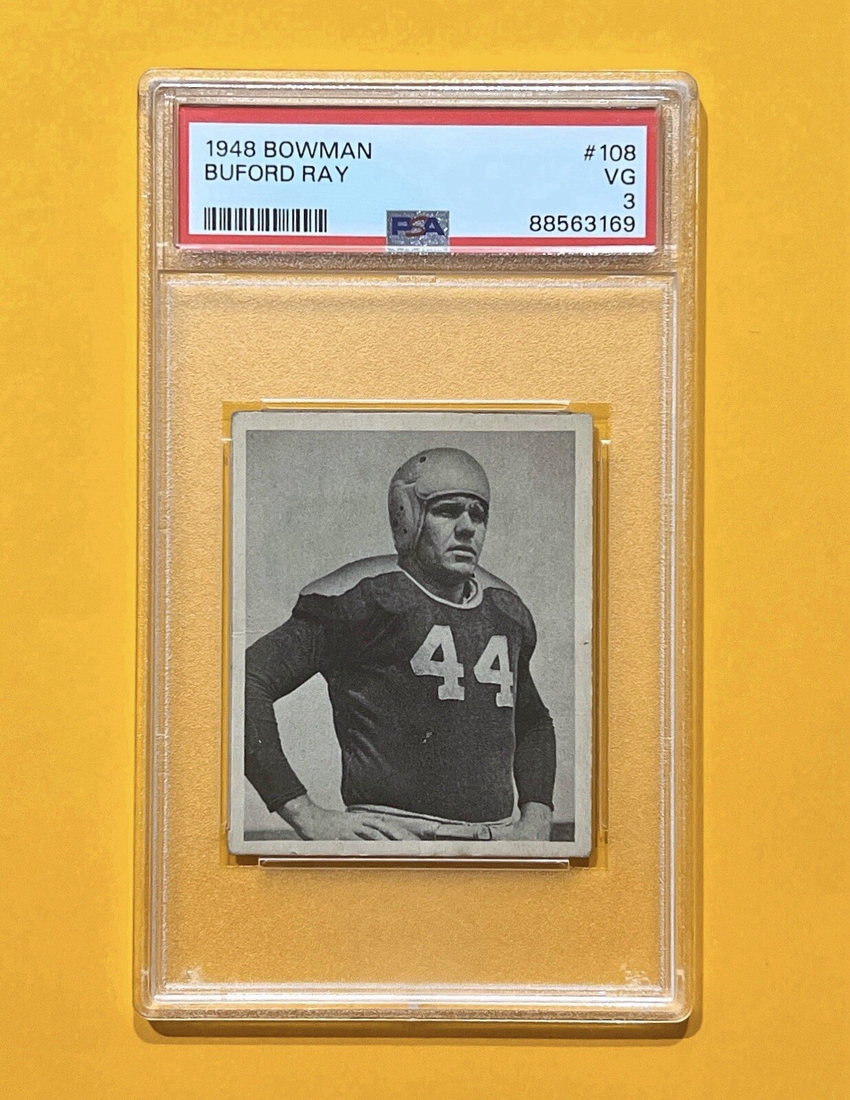 1948 Bowman - #108 BUFORD RAY - PSA 3