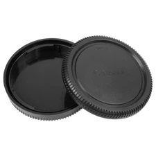 Camera Body Cap & Rear Lens Cap Compatible with Fujifilm G Mount 