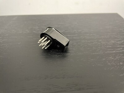 NOS Hirschmann WIST8 / MEB8 Winkel-Stecker mit Buchse, 8-polig, Oldtimer, Revox
