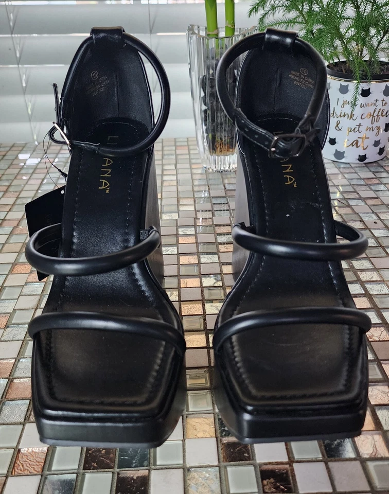 Liliana Forever 21 Sandle клинья размер 10 новый с Ярлыками - Изображение 2 из 4