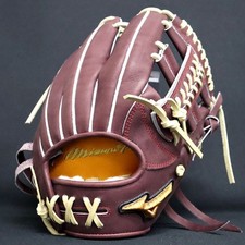 Mizuno Pro Baseball Hard Glove HAGA JAPAN Infield Custom Order Made in JAPAN