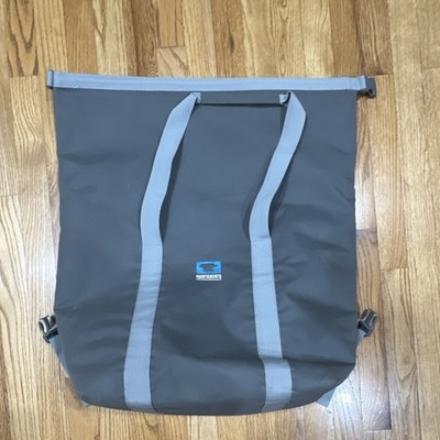 Mountainsmith Roll Top Cooler Gray Fabric with Roll Top Closure