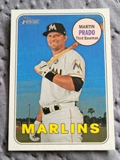 MARTIN PRADO - 2018 Topps Heritage #137  **MINT**  FREE SHIP & RETURN!