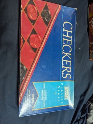 Parker Brothers Checkers Classic Board Game  - Complete - Vintage 1994