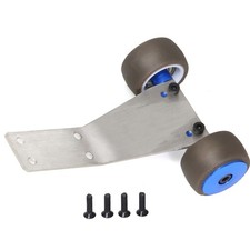 New Black Metal Wheelie Bar Upgraded Parts For ARRMA 1/18 Granite Grom RC Car E