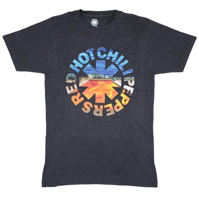 Men's Red Hot Chili Peppers Californication Asterisk T-shirt Medium Black
