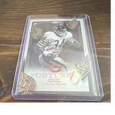 Topps Chrome Fortune 15 Refractor F15-34 Walter Payton Chicago Bears NFL