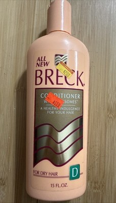 Vtg 1990 Dial Co Breck Dry Hair Conditioner W/ Vitasomes 15 oz, New NOS Prop