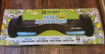 Hover 1 Rebel Hoverboard Black New In Box