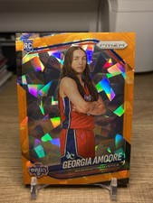 2025 Panini Prizm WNBA - Georgia Amoore #103 Orange Ice Prizm (RC)