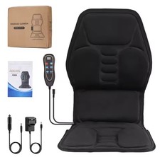 Heated Massage Seat Cushion 9 Mode Vibration Massager for Chair Home Office