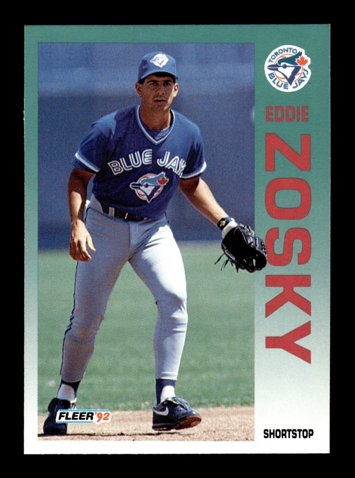 Lote de tarjetas MLB Fleer Baseball Toronto Blue Jays 1992 MLB - 17 jugadores, 23 tarjetas Foto 2 de 4