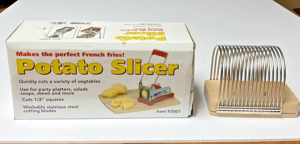 Harbor Freight French Fry Potato Cutter/Hasselback Potato Slicer Stainless Steel
