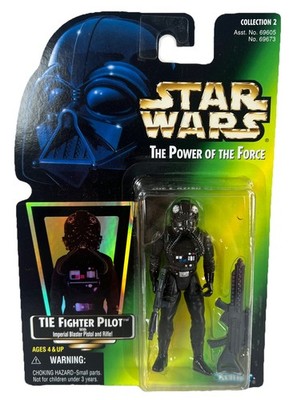Star Wars The Power Of The Force Tie Fighter Pilot Action Figure Kenner 1995 NIB
