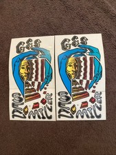 ( 2 ) Vintage Gordon & Smith Sean Miller Old School Skateboarding Stickers NOS