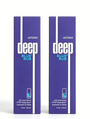 2PACK NEW Deep Blue Rub Cream Doterra - 4 oz - Brand-New, Sealed
