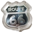 1 Oz Silver Santa Monica California ROUTE 66 Bar.