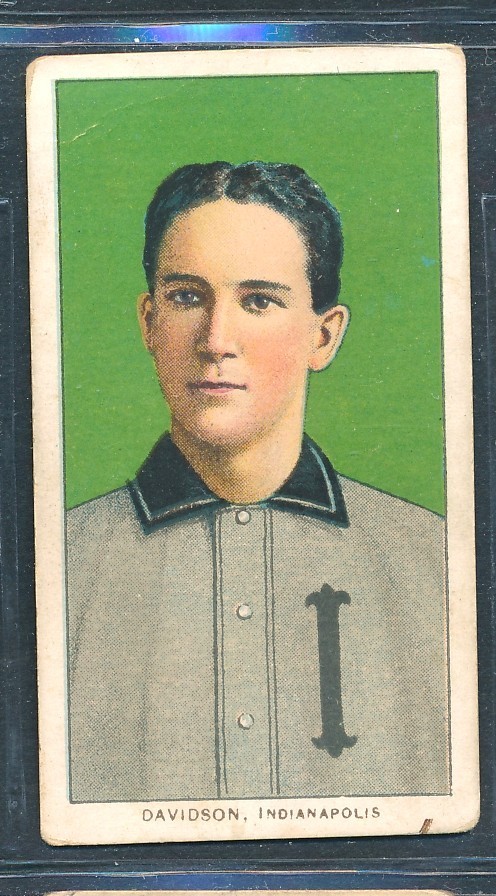 T206 Piedmont 350: PAUL DAVIDSON Indianapolis Indians ~ VG+