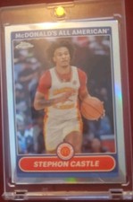 2023 Topps Chrome McDonald's All American - Stephon Castle SEE ALL OUR AUCTIONS 