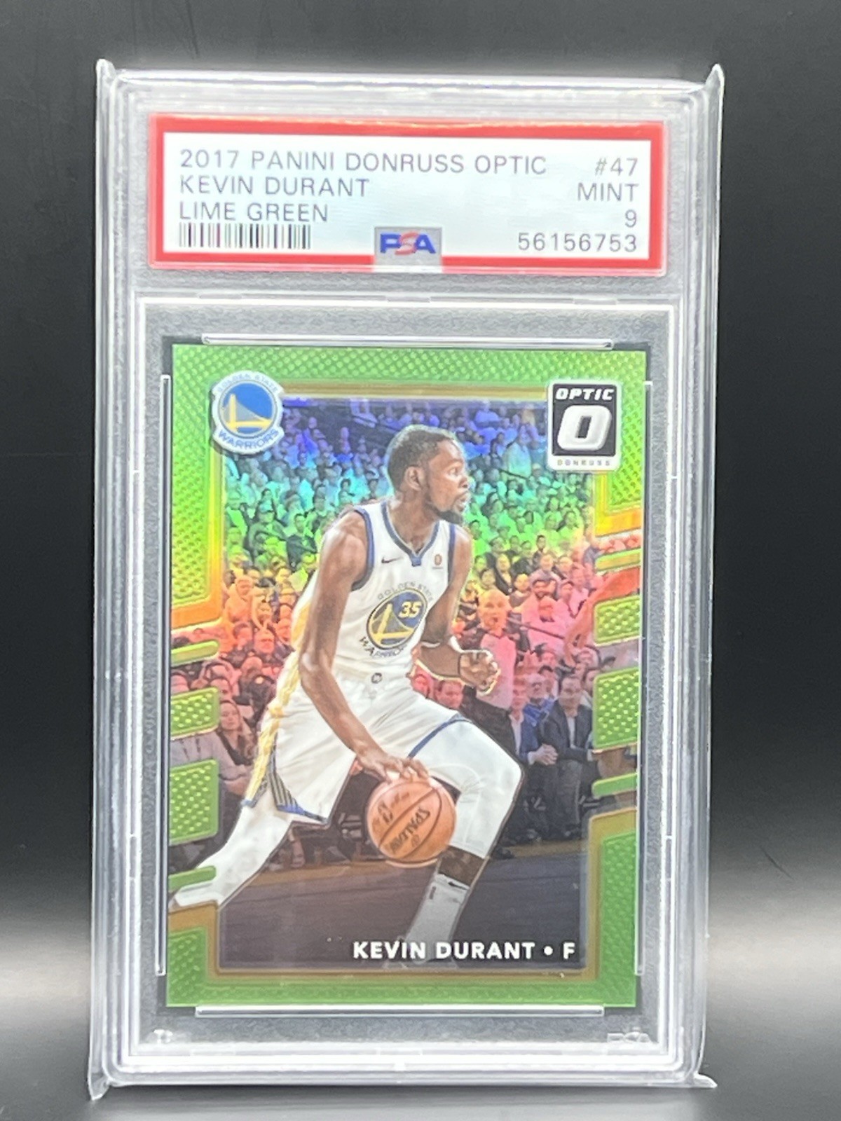 2017-18 Panini Donruss Optic - Kevin Durant #47 Lime Green Prizm /175