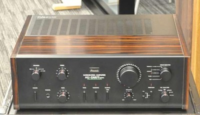Sansui AU D607F Stereo Verstärker gebraucht Vintage Uhr sofort einsatzbereit