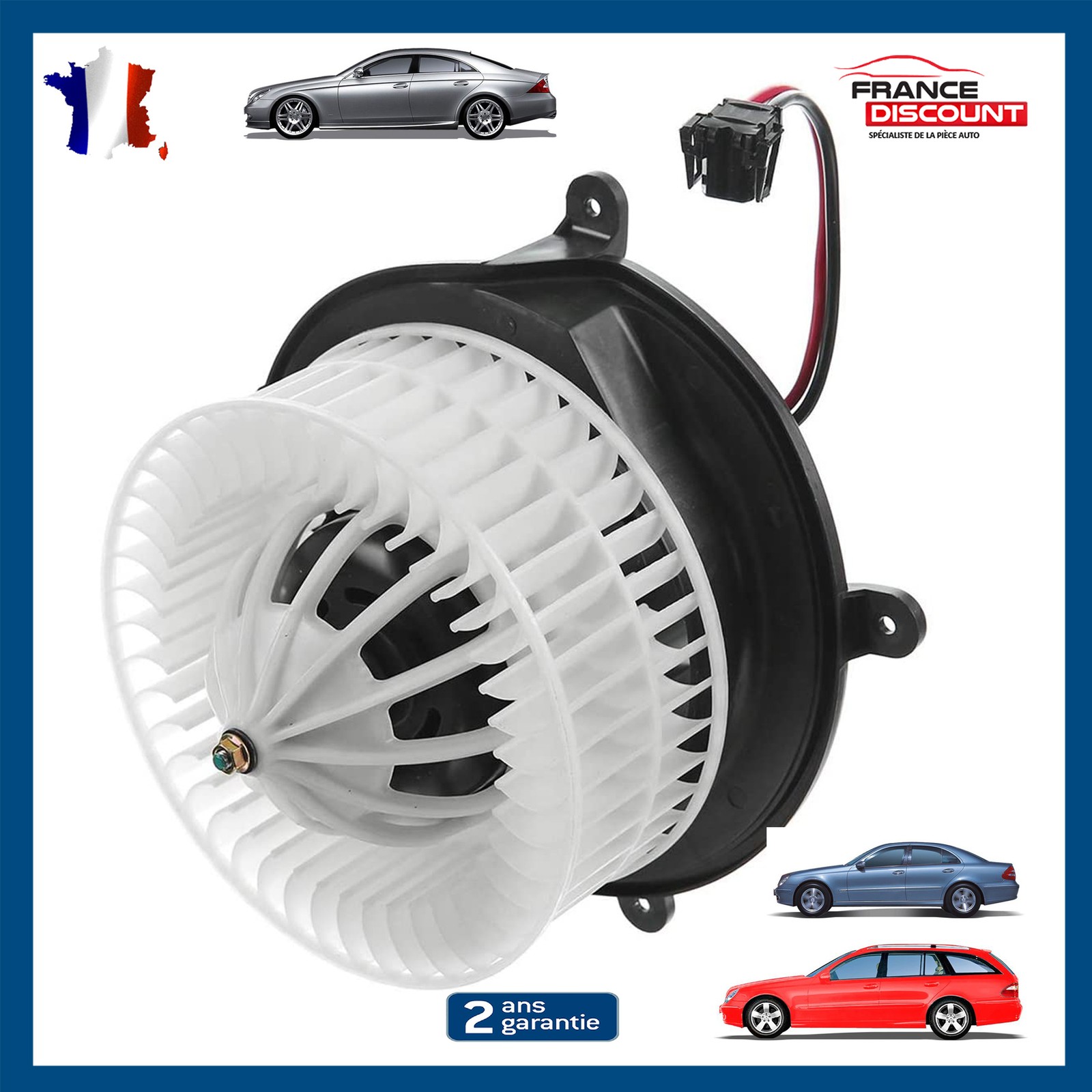 Pulseur d'air 2118300408 pour ventilateur de chauffage de Classe E W211