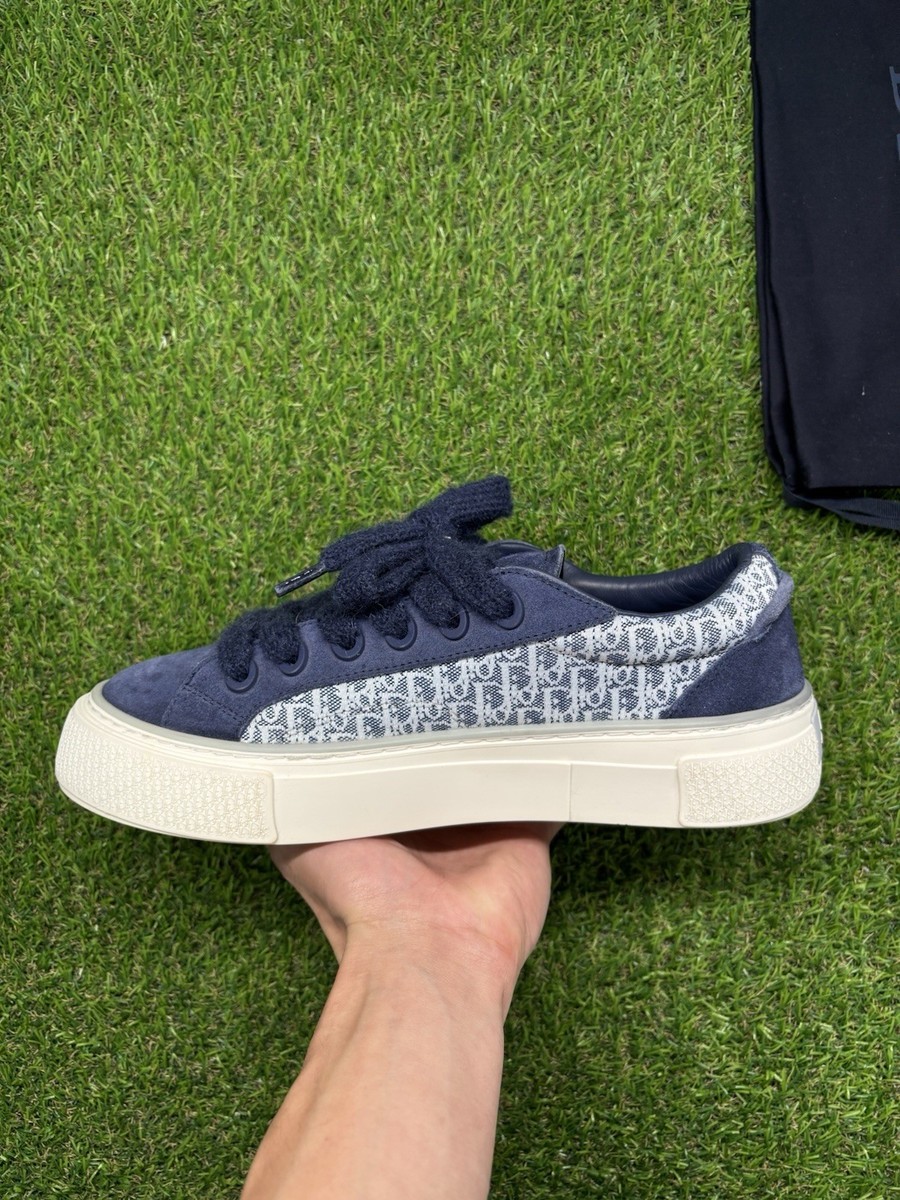 Size 41 (8 US) - Dior B33 ' Oblique Navy Blue ' | SUPER CLEAN! | eBay