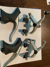 Vintage Dia Compe side pull brakes, aero levers & hoods bicycle