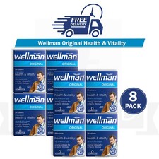 Vitabiotics - Wellman Original - 30 Tablets - PACK OF 8