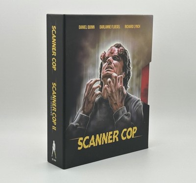 Scanner Cop I & II 4K UHD w/ Slipbox + Slipcovers Vinegar Syndrome Horror