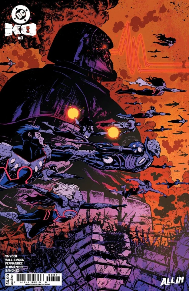 DC K.O. #3 (OF 5) SANFORD GREENE DARKSEID KO VARIANT (14/01/2026-WK3)