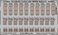 Eduard Accessories 73034 - 1:72 Seatbelts Luftwaffe Wwii Fighters Steel - ÄTzsat