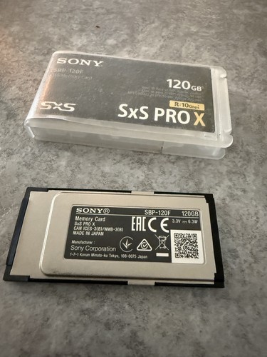 Sony SBP-120F 120gb SxS Card - Picture 3 of 4