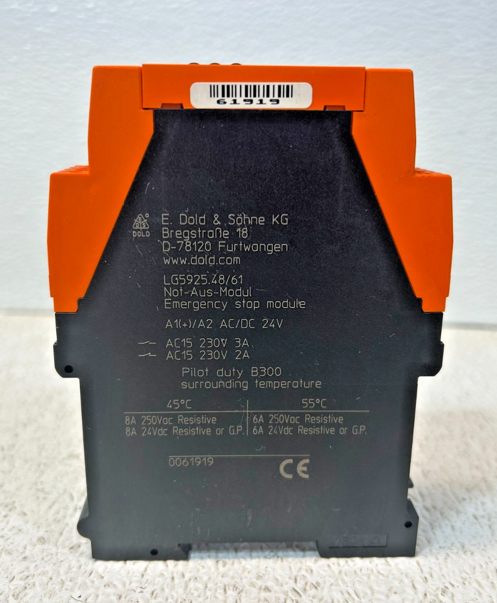 E. Dold & Sohne KG LG5925.48/61 Emergency Stop Module