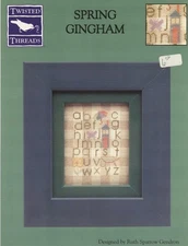 Twisted Threads Spring Gingham Counted Cross Stitch Pattern