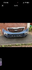 Kia Sportage MK3 Complete Full Front Bumper In Blue Has Slight Damage