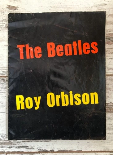 Beatles tour programme May 1963 UK official 1st headlining Roy Orbison