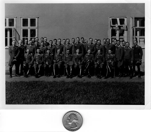 WW2 WWII German Air Force Luftwaffe LW Military Photo - Class / Group of Pilots