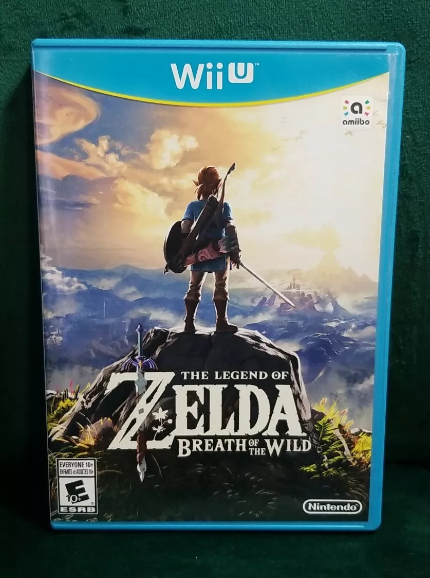 The Legend of Zelda: Breath of the Wild Wii U Complete with Manual no  scratches