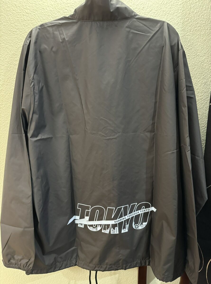 ASICS Tokyo Marathon 2024 Souvenir Jacket Dark Gray Size 2XL ASICS Tokyo Marathon 2024 Souvenir Jacket Dark Gray Size 2XL