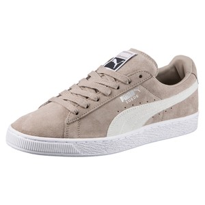 suede classic + sneaker - vintage khaki/puma white suede classic + sneaker - vintage khaki/puma white