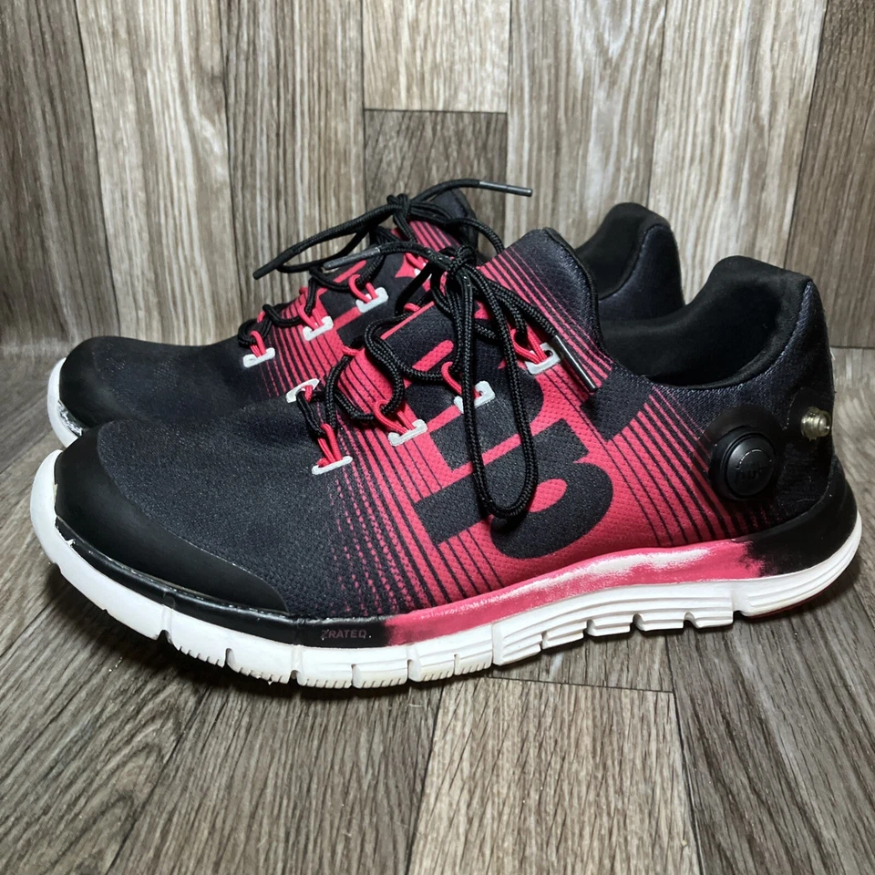 Reebok Z Pump Fusion Black Pink Athletic Running Shoes M47885 Women’s Sz 7.5 - Image 3 of 4