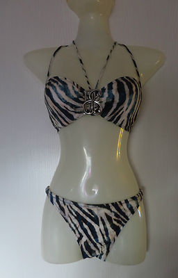 ZUCKERBROT NIKITA BIKINI OBERTEIL GRÖSSE 2 (FR 85), STRÜMPFE GRÖSSE 4 (FR44) TIGER