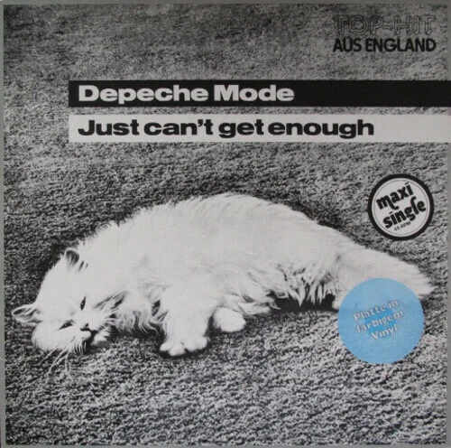Depeche Mode – Just Can't Get Enough (1987) Mute – INT 126.801 vinyl vg+/vg+