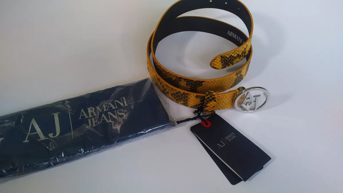 Armani jeans belt sale womens