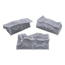 Demolished Futuristic Shipping Containers by Terrain4Print, 3D Printed Terrain